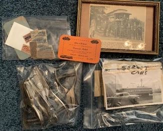 Street Car ticket validators, pictures, tickets, etc.