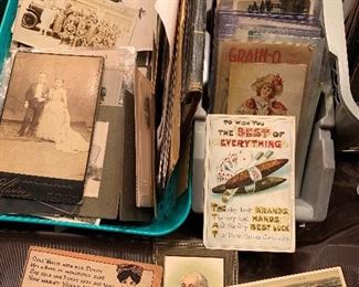 Large selection of vintage post cards