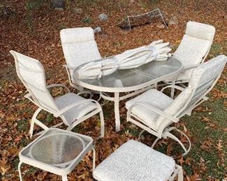 Patio table and chairs