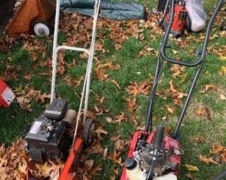 Honda Rototiller and lawn edger