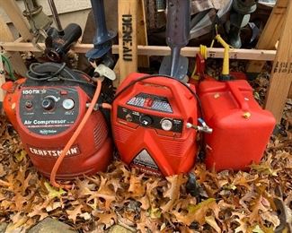 Craftsman and Husky air compressors