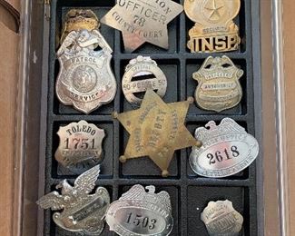 Police badges, security badges, post office badges, and many more