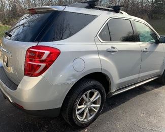 2017 Chevrolet Equinox. 133k miles with new tires, highway miles to UP and back. 180k mile transferrable warranty