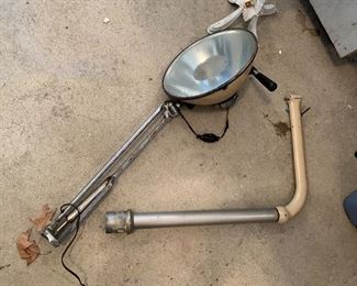Vintage dental dentist lamp