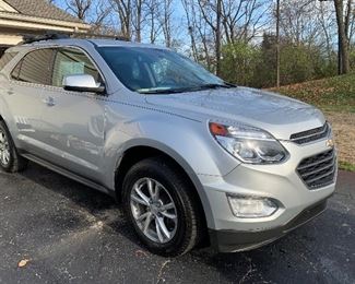 2017 Chevrolet Equinox. 133k miles with new tires, highway miles to UP and back. 180k mile transferrable warranty