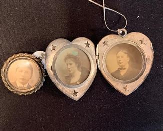 Locket of Samuel and Ida Massengill