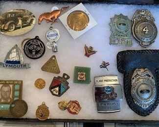 Variety of badges, Ford plant