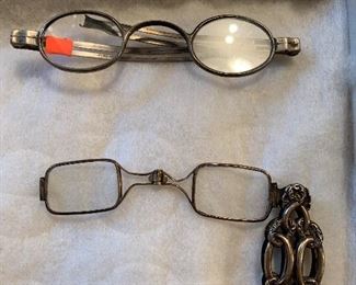 Victorian fold out glasses