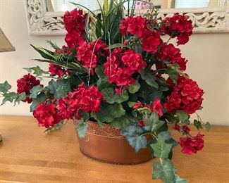 Beautiful red decorative floral arrangement $35