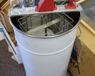 New Honey Spinner with Plastic Honey Bears to fill