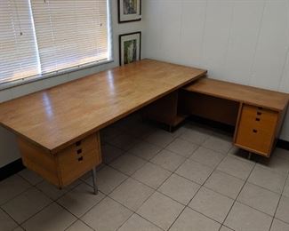 Herman Miller George Nelson Desk 1950's