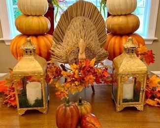 Shop our Festive Fall Decor in person at  our sale