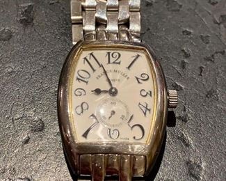 $50. FAUX Franck Muller Replica Casablanca Womens Watch (Needs Battery) The authentic watch Retails for Authentic Franck Muller Watch sells for $3500-$4000. Get the look for less! 
