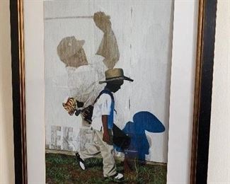$500 Limited Edition  “In His Shadow” by Robert Wilson 32x24