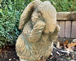 $28 Adorable Concrete Bunny