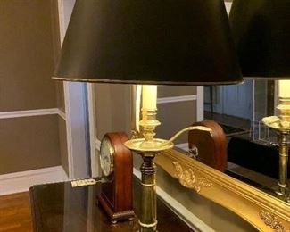 $200 Vintage Mid- 1990’s Brass Stiffel Lamp 31”