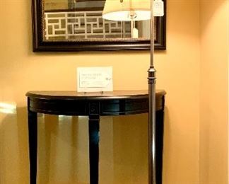 $100. Restoration Hardware Adjustable Floor Lamp. Silver. Candlestick design. Simple and modern. 