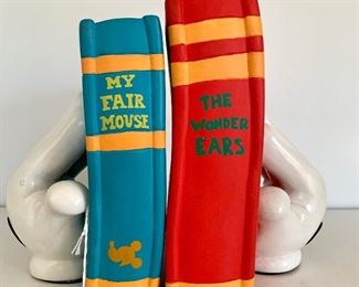 $40. FUN Mickey bookends! 