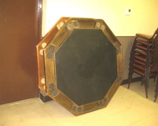 4 Poker Tables, Folding Legs, Fit Anywhere