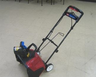 Electric Snow Blower Toro