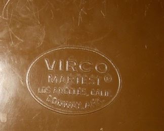 Stamped  Virco Martest Los Angeles, Calif Conway Ark