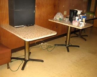 3 Vintage Bistro Tables