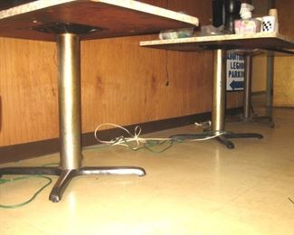 Underneath View of Previous Tables