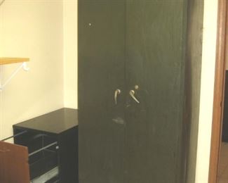 Vintage Green Cabinet