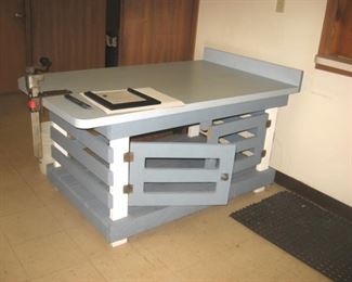 Sturdy Wood Cabinet, Food Preparation Top