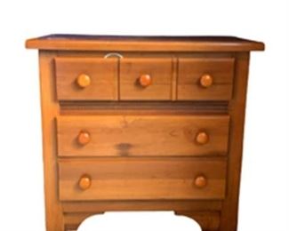 Lot 080
Webb Golden Oak Night Table