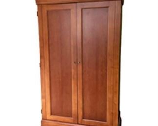 Lot 288
Armoire Solid Hardwood Cherry Wood