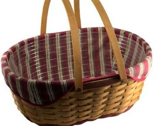 Lot 372
Longaberber Oval Double Handled Basket