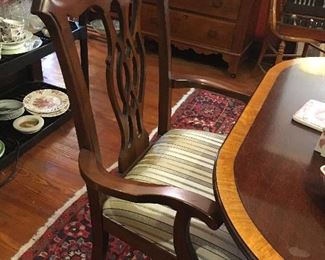 Set of dining chairs