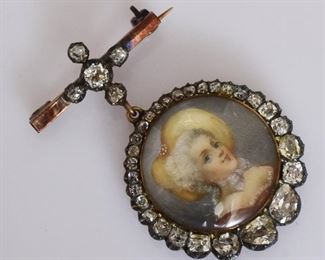 mid-19th century with diamonds