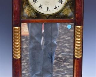 New Hampshire mirror shelf clock