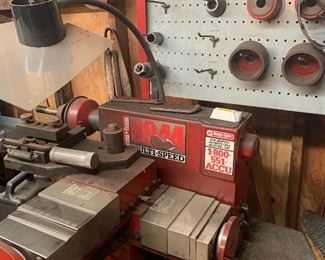 Accu-turn brake lathe