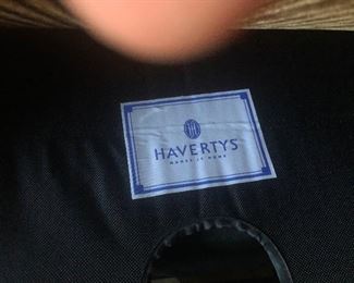 Haverty's having an egg cracked on it