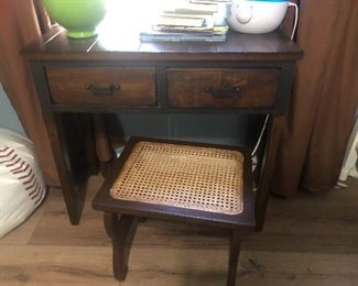 But tonight I made mai tais so it may be different. Desk with big loose tooth