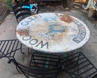 very cool patio table