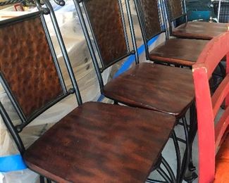 Cool bar stools make you look cool when you sit on them.