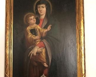 Madonna and child $1800
