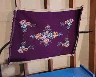 large needlepoint piece