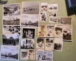 Vintage, circa 1930, Black and White photos