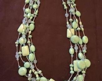 Sterling Silver Clasp / Sterling Silver Findings with Semi-Precious Stones