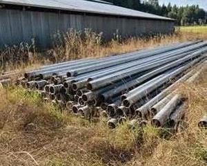 Aluminum Irrigation Pipe in groups of 15
