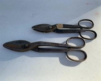 CLEARANCE!!! $6.00 NOW, WAS $20.00..............Antique Wiess Metal Snips (P097)