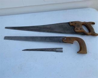 CLEARANCE!!!  $3.00 NOW, WAS $12.00............Vintage Saws (P107)