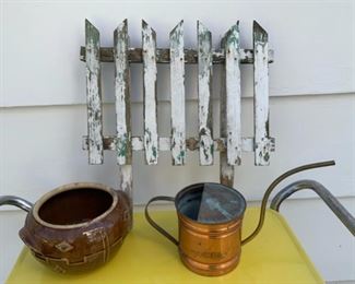 CLEARANCE !  $4.00 NOW, WAS $14.00...............Copper Watering Can and more (P029)