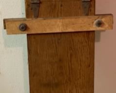 CLEARANCE!!!  $6.00 NOW, WAS $30.00..............Antique Hand Crafted Press 45" tall (P660) 