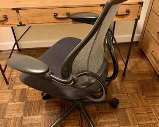 $295 - "Humanscale" office chair - 41" H x 28" D x 26.5" W, seat height 19"